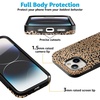 image:imageCasely iPhone 15 Plus Case  Into the Wild  White Snow Leopard  Bold Protective Design  MagSafe Compatible DesignBorn to Be Wild  Jaguar Print