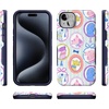 image:imageCasely iPhone 15 Plus Case  Into the Wild  White Snow Leopard  Bold Protective Design  MagSafe Compatible DesignChateau Pups  French Dog