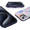 image:imageCasely iPhone 15 Plus Case  Into the Wild  White Snow Leopard  Bold Protective Design  MagSafe Compatible DesignChateau Pups  French Dog
