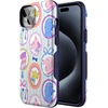 image:imageCasely iPhone 15 Plus Case  Into the Wild  White Snow Leopard  Bold Protective Design  MagSafe Compatible DesignChateau Pups  French Dog