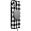 image:imageCasely iPhone 15 Plus Case  Into the Wild  White Snow Leopard  Bold Protective Design  MagSafe Compatible DesignCheck Me Out  Checkerboard