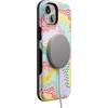 image:imageCasely iPhone 15 Plus Case  Into the Wild  White Snow Leopard  Bold Protective Design  MagSafe Compatible DesignColor Me Happy  Pattern Colorblock