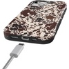image:imageCasely iPhone 15 Plus Case  Into the Wild  White Snow Leopard  Bold Protective Design  MagSafe Compatible DesignCowgirl Envy  Cow Print