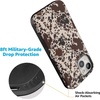 image:imageCasely iPhone 15 Plus Case  Into the Wild  White Snow Leopard  Bold Protective Design  MagSafe Compatible DesignCowgirl Envy  Cow Print