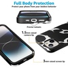 image:imageCasely iPhone 15 Plus Case  Into the Wild  White Snow Leopard  Bold Protective Design  MagSafe Compatible DesignCurrent MOOd  Cow Print