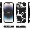image:imageCasely iPhone 15 Plus Case  Into the Wild  White Snow Leopard  Bold Protective Design  MagSafe Compatible DesignCurrent MOOd  Cow Print