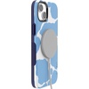image:imageCasely iPhone 15 Plus Case  Into the Wild  White Snow Leopard  Bold Protective Design  MagSafe Compatible DesignCurrent MOOd  Light Blue Cow Print