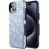 image:imageCasely iPhone 15 Plus Case  Into the Wild  White Snow Leopard  Bold Protective Design  MagSafe Compatible DesignDaisy Daydream  Baby Blue Floral