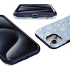 image:imageCasely iPhone 15 Plus Case  Into the Wild  White Snow Leopard  Bold Protective Design  MagSafe Compatible DesignDaisy Daydream  Baby Blue Floral