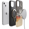 image:imageCasely iPhone 15 Plus Case  Into the Wild  White Snow Leopard  Bold Protective Design  MagSafe Compatible DesignDesert Nights  Cactus Colorblock