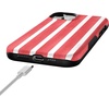 image:imageCasely iPhone 15 Plus Case  Into the Wild  White Snow Leopard  Bold Protective Design  MagSafe Compatible DesignEast Coast Summer  Red Stripes