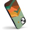 image:imageCasely iPhone 15 Plus Case  Into the Wild  White Snow Leopard  Bold Protective Design  MagSafe Compatible DesignEndless Peaks  Colorblock Mountain