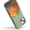 image:imageCasely iPhone 15 Plus Case  Into the Wild  White Snow Leopard  Bold Protective Design  MagSafe Compatible DesignEndless Peaks  Colorblock Mountain