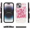 image:imageCasely iPhone 15 Plus Case  Into the Wild  White Snow Leopard  Bold Protective Design  MagSafe Compatible DesignExtra Dirty Please  Fun on Weekdays
