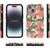 image:imageCasely iPhone 15 Plus Case  Into the Wild  White Snow Leopard  Bold Protective Design  MagSafe Compatible DesignFeeling Peachy  Blush Vines