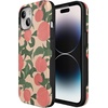 image:imageCasely iPhone 15 Plus Case  Into the Wild  White Snow Leopard  Bold Protective Design  MagSafe Compatible DesignFeeling Peachy  Blush Vines