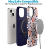 image:imageCasely iPhone 15 Plus Case  Into the Wild  White Snow Leopard  Bold Protective Design  MagSafe Compatible DesignField of Flowers  Pastel Floral