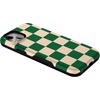 image:imageCasely iPhone 15 Plus Case  Into the Wild  White Snow Leopard  Bold Protective Design  MagSafe Compatible DesignFit Check  Green Checkerboard