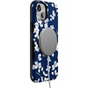 image:imageCasely iPhone 15 Plus Case  Into the Wild  White Snow Leopard  Bold Protective Design  MagSafe Compatible DesignFloral Forest  Navy Cherry Blossom