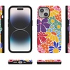 image:imageCasely iPhone 15 Plus Case  Into the Wild  White Snow Leopard  Bold Protective Design  MagSafe Compatible DesignFlower Patch  MultiColor Floral