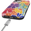 image:imageCasely iPhone 15 Plus Case  Into the Wild  White Snow Leopard  Bold Protective Design  MagSafe Compatible DesignFlower Patch  MultiColor Floral