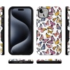 image:imageCasely iPhone 15 Plus Case  Into the Wild  White Snow Leopard  Bold Protective Design  MagSafe Compatible DesignFree Spirit  Rainbow Butterfly