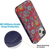 image:imageCasely iPhone 15 Plus Case  Into the Wild  White Snow Leopard  Bold Protective Design  MagSafe Compatible DesignFrida Kahlo  Painted Flowers  Floral
