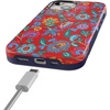 image:imageCasely iPhone 15 Plus Case  Into the Wild  White Snow Leopard  Bold Protective Design  MagSafe Compatible DesignFrida Kahlo  Painted Flowers  Floral
