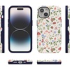 image:imageCasely iPhone 15 Plus Case  Into the Wild  White Snow Leopard  Bold Protective Design  MagSafe Compatible DesignGarden Party  Mushroom Floral