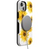 image:imageCasely iPhone 15 Plus Case  Into the Wild  White Snow Leopard  Bold Protective Design  MagSafe Compatible DesignGolden Garden  Yellow Sunflower