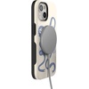 image:imageCasely iPhone 15 Plus Case  Into the Wild  White Snow Leopard  Bold Protective Design  MagSafe Compatible DesignHeartstrings  Blue Bow