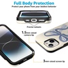 image:imageCasely iPhone 15 Plus Case  Into the Wild  White Snow Leopard  Bold Protective Design  MagSafe Compatible DesignHeartstrings  Blue Bow