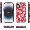 image:imageCasely iPhone 15 Plus Case  Into the Wild  White Snow Leopard  Bold Protective Design  MagSafe Compatible DesignId Pick You  Red Strawberry Case
