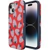 image:imageCasely iPhone 15 Plus Case  Into the Wild  White Snow Leopard  Bold Protective Design  MagSafe Compatible DesignId Pick You  Red Strawberry Case