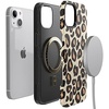image:imageCasely iPhone 15 Plus Case  Into the Wild  White Snow Leopard  Bold Protective Design  MagSafe Compatible DesignInto the Wild  Leopard Print