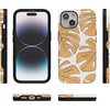 image:imageCasely iPhone 15 Plus Case  Into the Wild  White Snow Leopard  Bold Protective Design  MagSafe Compatible DesignIsland Time  Tropical Leaves