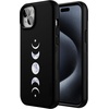 image:imageCasely iPhone 15 Plus Case  Into the Wild  White Snow Leopard  Bold Protective Design  MagSafe Compatible DesignIts Just a Phase  Marble Moon Marble