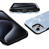 image:imageCasely iPhone 15 Plus Case  Into the Wild  White Snow Leopard  Bold Protective Design  MagSafe Compatible DesignLight Blue Skies  Marble Clouds