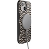 image:imageCasely iPhone 15 Plus Case  Into the Wild  White Snow Leopard  Bold Protective Design  MagSafe Compatible DesignLost in Spots  Cheetah Print