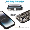image:imageCasely iPhone 15 Plus Case  Into the Wild  White Snow Leopard  Bold Protective Design  MagSafe Compatible DesignLost in Spots  Cheetah Print