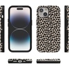 image:imageCasely iPhone 15 Plus Case  Into the Wild  White Snow Leopard  Bold Protective Design  MagSafe Compatible DesignLost in Spots  Cheetah Print