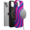 image:imageCasely iPhone 15 Plus Case  Into the Wild  White Snow Leopard  Bold Protective Design  MagSafe Compatible DesignLove Wins  Pride