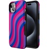 image:imageCasely iPhone 15 Plus Case  Into the Wild  White Snow Leopard  Bold Protective Design  MagSafe Compatible DesignLove Wins  Pride