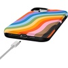 image:imageCasely iPhone 15 Plus Case  Into the Wild  White Snow Leopard  Bold Protective Design  MagSafe Compatible DesignLove for All  Rainbow Pride