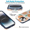 image:imageCasely iPhone 15 Plus Case  Into the Wild  White Snow Leopard  Bold Protective Design  MagSafe Compatible DesignMain Squeeze  Orange Stamped