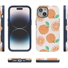 image:imageCasely iPhone 15 Plus Case  Into the Wild  White Snow Leopard  Bold Protective Design  MagSafe Compatible DesignMain Squeeze  Orange Stamped