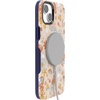 image:imageCasely iPhone 15 Plus Case  Into the Wild  White Snow Leopard  Bold Protective Design  MagSafe Compatible DesignMushroom Magic  Retro Floral
