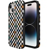 image:imageCasely iPhone 15 Plus Case  Into the Wild  White Snow Leopard  Bold Protective Design  MagSafe Compatible DesignOld Skool  Retro Checkerboard
