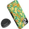 image:imageCasely iPhone 15 Plus Case  Into the Wild  White Snow Leopard  Bold Protective Design  MagSafe Compatible DesignPapaya Palms  Dippin Daisys Tropical Vacation