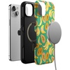 image:imageCasely iPhone 15 Plus Case  Into the Wild  White Snow Leopard  Bold Protective Design  MagSafe Compatible DesignPapaya Palms  Dippin Daisys Tropical Vacation